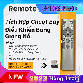 Điều khiển Chuột bay tìm kiếm giọng nói Air Mouse Remote Voice G10S PRO