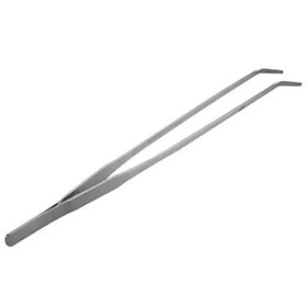 Nhíp inox mũi cong cắm cây thủy sinh 30cm cho hồ cá