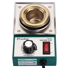Pro'skit SS-551H 150W compact round tin furnace tin melting capacity 0.3KG