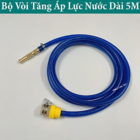 Mua Bộ vòi xịt rửa xe tăng áp lực  vòi tưới cây gia đình  lắp cho vòi nước nhà tiện dụng ( Bộ Dài 5m)