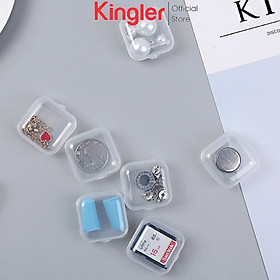 Mua 3 Hộp Nhựa Trong Suốt  Để Đồ Nhỏ Tiện Dụng Trong Gia Đình  Đựng Đồ Dùng Cá Nhân  Đựng Các Vật Mini. Kingler 5030