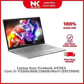 Mua Laptop Asus Vivobook A415EA i3-1125G4/8GB/256GB/Win11 (EB1750W) - Hàng Chính Hãng