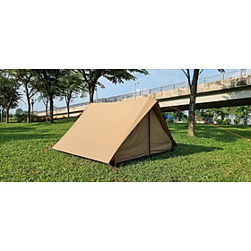 LỀU VINTAGE HOME 4 - 5P vải TC (lều cắm trại 4 người) chống nóng tốt