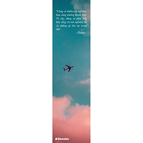 Bookmark Vintage Kẹp Sách, Dấu Trang Họa Tiết Bầu Trời - Sbooks