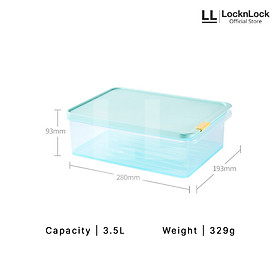 Mua Hộp Nhựa LocknLock Freezer Fit Bảo Quản  Trữ Đông Thực Phẩm HFL10  Hàng Chính Hãng - JoyMall