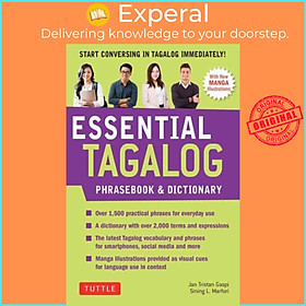 Sách - Essential Tagalog Phrasebook & Dictionary - Start Conversing in Tagalog  by Renato Perdon (UK edition, paperback)