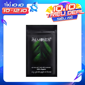 Bột rửa mặt thảo mộc Almonds chiết xuất từ linh chi 120g