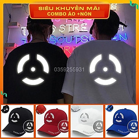 Combo Áo Thun Phản Quang + Nón Phản Quang Naruto - Izuna