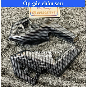 Ốp Phụ kiện dành cho Air Blade 2020-2021 Carbon :Mỏ dè, Mão Viềng đồng hồ, xin nhan, Nắp xăng