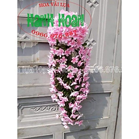 Mua Chùm hoa đỗ quyên treo tường- Hoa lụa cao cấp