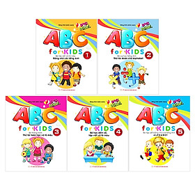 Combo 5 Cuốn ABC For KIDS – Bé Tập Viết Và Tô Màu Bảng Chữ Cái Tiếng Anh