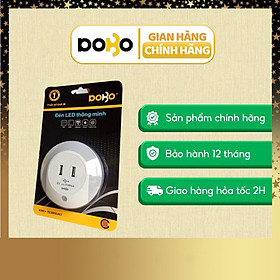 Mua Đèn Ngủ LED Cảm Biến Kèm Ổ Cắm USB Dobo Electric Korea - Trắng