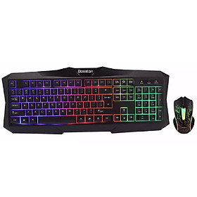 Mua Bộ Chuột Và Bàn Phím Chuyên Game BOSSTON 837 Có Led Nhiều Màu - Hàng Chính Hãng