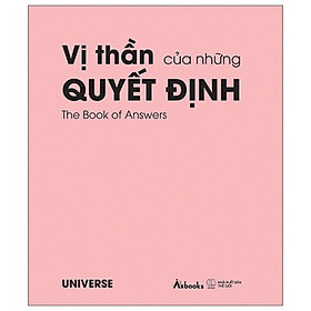 Hình ảnh Sách AZ - Vị Thần Của Những Quyết Định - Bản Bìa Hồng