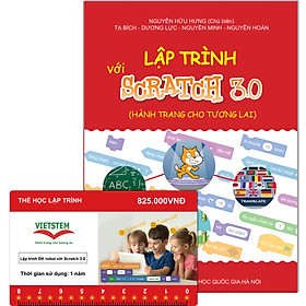 Combo khóa học lập trình điều khiển robot với Scratch 3.0 và sách lập trình với Scratch 3.0