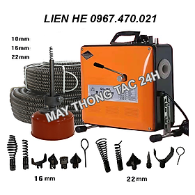 Mua MÁY THÔNG TẮC LÒ XO GQ150-1800w tặng kèm 2 loại dây 16mm  22mm