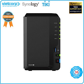 Mua Thiết bị lưu trữ NAS Synology DS220+ (Đen) - Hàng Chính Hãng