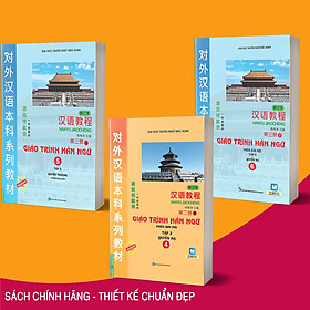 Combo Trọn Bộ Gíao Trình Học Ngoại Ngữ Đơn Giản: Giáo Trình Hán Ngữ (Tập 4, 5, 6) - Bộ Sách Công Phá Tiếng Trung Dành Cho Người Việt / Tặng Kèm Bookmark Green Life