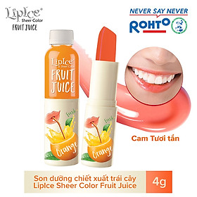 Son dưỡng chiết xuất trái cây Lipice Sheer Color Fruit Juice 4g