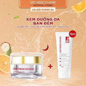 Kem dưỡng ban đêm Sắc Ngọc Khang dưỡng sáng và mờ thâm nám 30g