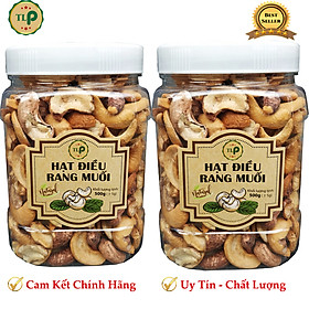 1KG 2 HŨ HẠT ĐIỀU VỠ RANG MUỐI THƠM NGON