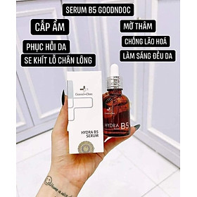 Serum dưỡng mờ thâm GoodnDoc Hydra B5 - dưỡng ẩm phục hồi, cấp ẩm cho da mịn và trẻ trung hơn