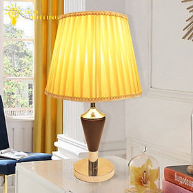 Đèn Ngủ Để Bàn Thân PHA LÊ cao cấp DB3552, ánh sáng Led Trắng/Vàng Trang trí Phòng ngủ, Phòng khách, Đầu giường