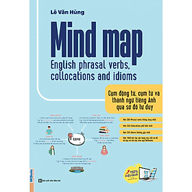 Hình ảnh Mind Map English Phrasal Verbs, Collocations And Idms - Cụm Động Từ, Cụm Từ Và Thành Ngữ Tiếng Anh Qua Sơ Đồ Tư Duy _MC