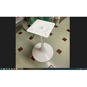 Mua Chân Bàn Trụ Sắt Tulip Mâm Tròn Đen - Trắng Dùng Cho Bàn Caffe  Bàn Ăn