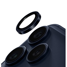 Kính Bảo Vệ Camera Cho iPhone 17 Pro/ 17 Pro Max UNIQ OPTIX PRIME Được Chế Tác Từ Sapphire Viền Thép Không Gỉ Hàng Chính Hãng