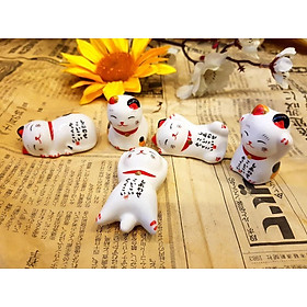 Mua Mèo gốm Nhật 5 dáng