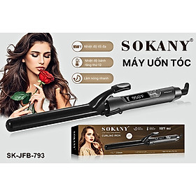 Máy uốn tóc xoăn lọn cao cấp SOKANY SK-JFB-793, uốn xoăn, uốn cụp, tạo kiểu tóc gợn sóng bồng bềnh - HÀNG CHÍNH HÃNG - DELIYA