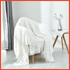 Mua Khăn trải bàn thổ cẩm vintage khăn phủ sofa kích thước 90x90cm