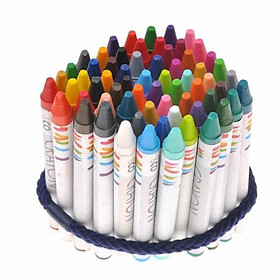 Bộ bút sáp màu 64 màu khác nhau cho bé