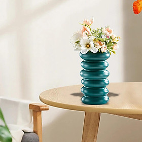 Spiral Style Flower Vase Flowerpot Table Centerpiece Home Minimalist Indoor Plants Pot Bud Vase for Living Room Dining Table Bedroom Wedding
