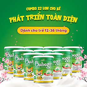 Combo 12 lon sữa mát tăng cân, cải thiện táo bón