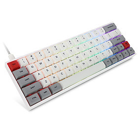 Bàn phím cơ gaming SK64 64 phím với đèn RGB và cáp nối