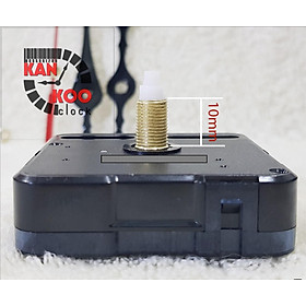 Mua Máy đồng hồ treo tường kim trôi TAIWAN DQS518/1288 trục đồng dài dài 15mm  10mm  5mm bảo hành 24 tháng