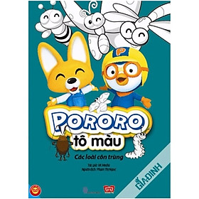 Các Loại Côn Trùng - Pororo Tô Màu