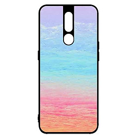 Ốp Lưng in cho Oppo F11 Pro Mẫu NỀN ĐÁ HOA 11 - Hàng Chính Hãng