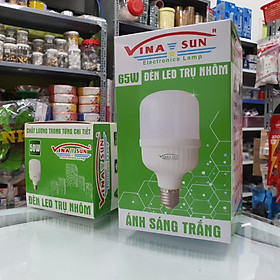 Mua Bóng đèn led trụ 20W 30W 40W 50W 65W bọc nhôm Vina Sun