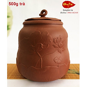 Mua Hũ đựng trà tử sa cao cấp HTTS04