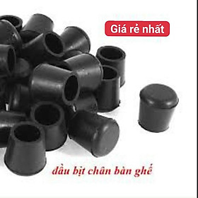 Mua Bộ 10 chụp ngoài  chân đế cao su  nút bịt chân bàn  ghế  ống hộp D16-D19-D22-D25-D32-D42-D51-D63