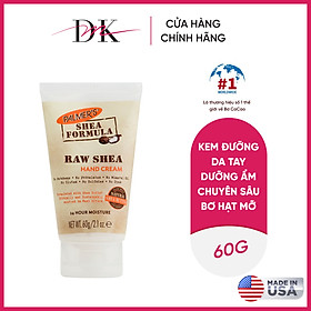 Kem Dưỡng Da Tay Giữ Ẩm Bơ Hạt Mỡ Palmer’s Shea Formula Raw Shea Hand Cream PL5335 (60g)