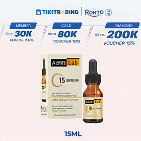 Serum C15 dưỡng sáng mờ thâm, ngăn ngừa lõa hóa Acnes Lab C15 Serum 15ml