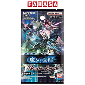 Card Game: Thẻ Bài Battle Spirits - Bộ Mở Rộng - Phiên Bản Gundam The Witch's Awakening - Bandai CB27 (6 Card Ngẫu Nhiên/Túi)