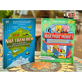 (Bìa cứng, in màu) - Combo 2 cuốn NHÀ PHÁT MINH VÀ NHÀ THÁM HIỂM - Những câu chuyện phi thường về các phát minh tài tình nhất thế giới  và những câu chuyện thú vị về các nhà du hành vĩ đại nhất thế giới – Đông A –NXB Dân Trí