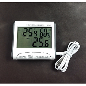 Mua Thiết Bị Điện Tử - Máy Đo Nhiệt Độ  Độ Ẩm Trong Phòng DC103( Nhỏ gọn  tiện lợi)