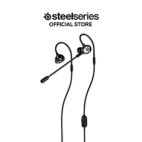 Tai nghe gaming nhét tai SteelSeries Tusq màu đen, jack cắm 3.5mm, phù hợp với nhiều thiết bị, Hàng chính hãng, Bảo hành 1 năm