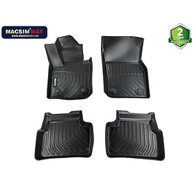 Thảm lót sàn xe ô tô Mini Cooper Hardtop 4 Door 5D 2015 - 2021 Nhãn hiệu Macsim chất liệu nhựa TPV cao cấp màu đen